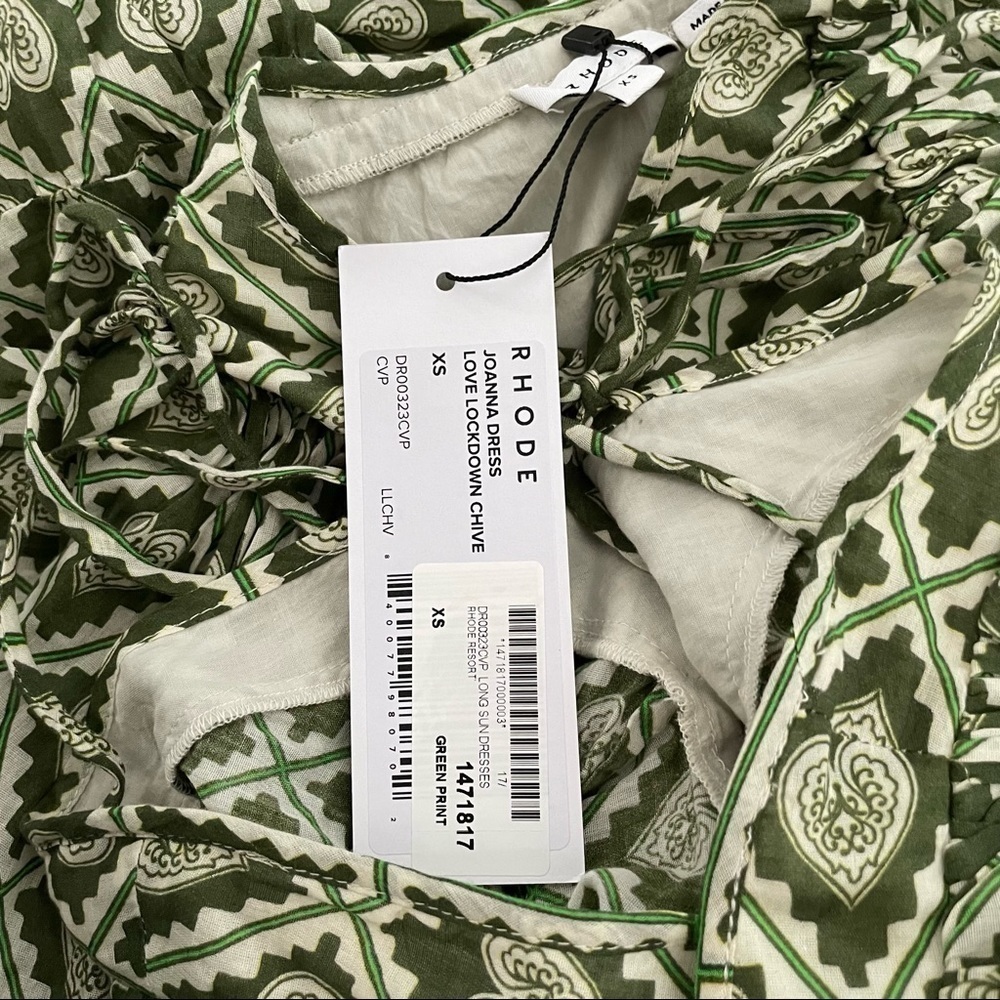 Rhode Joanna maxi dress Resort NWT - Picture 13 of 14